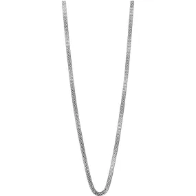 BERING Arctic Symphony Silver Necklace 45cm