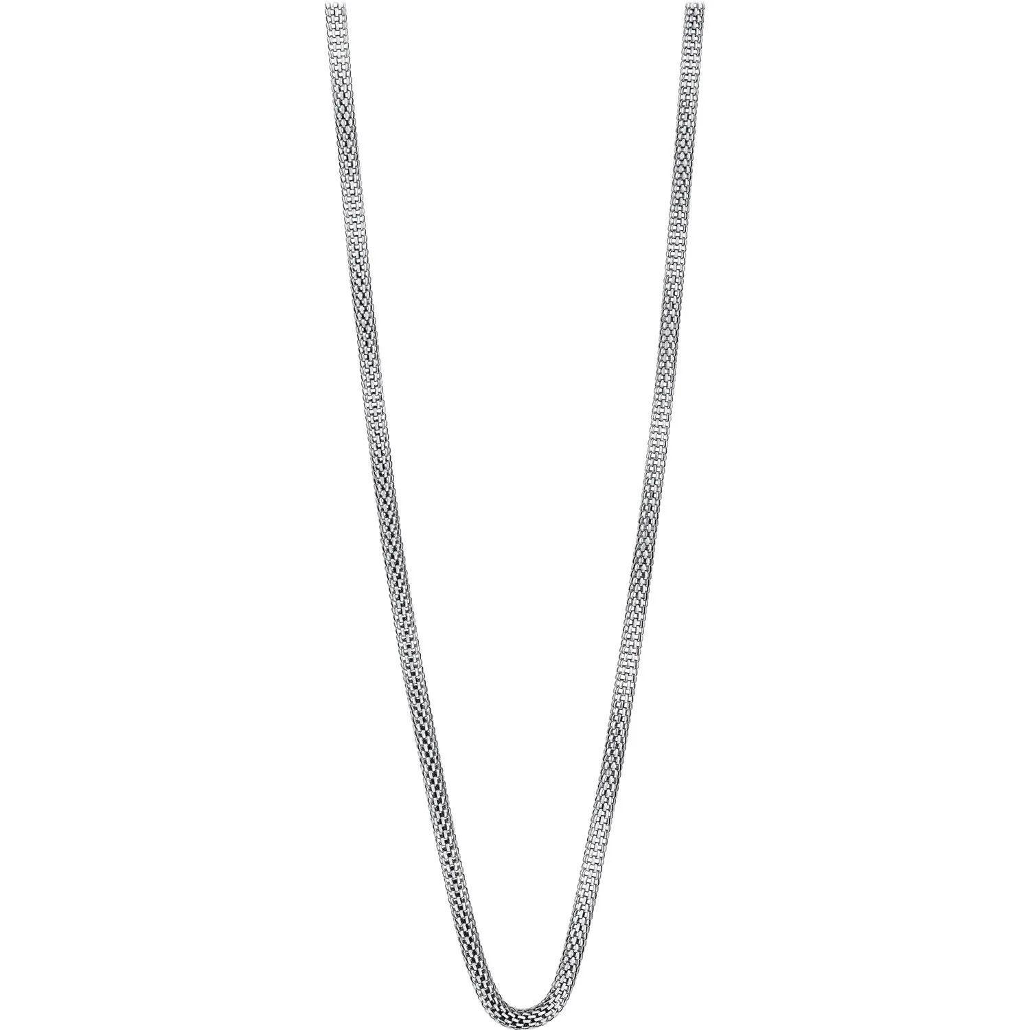 BERING Arctic Symphony Silver Necklace 45cm