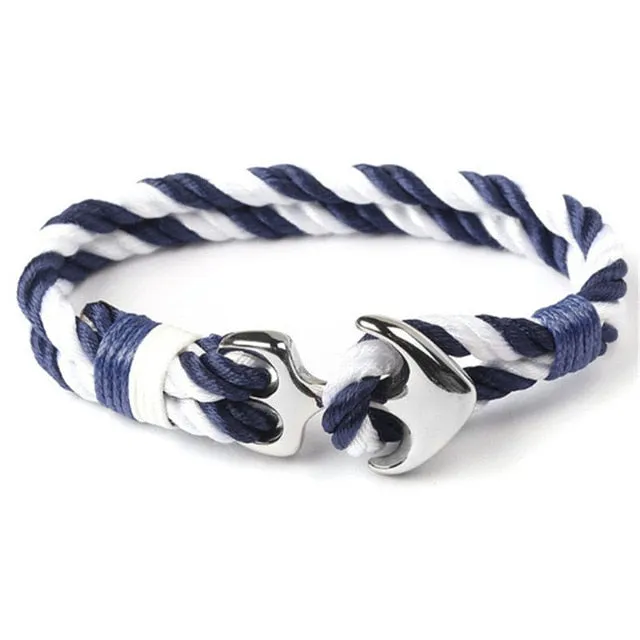 Bracelet: Stainless Steel Anchor