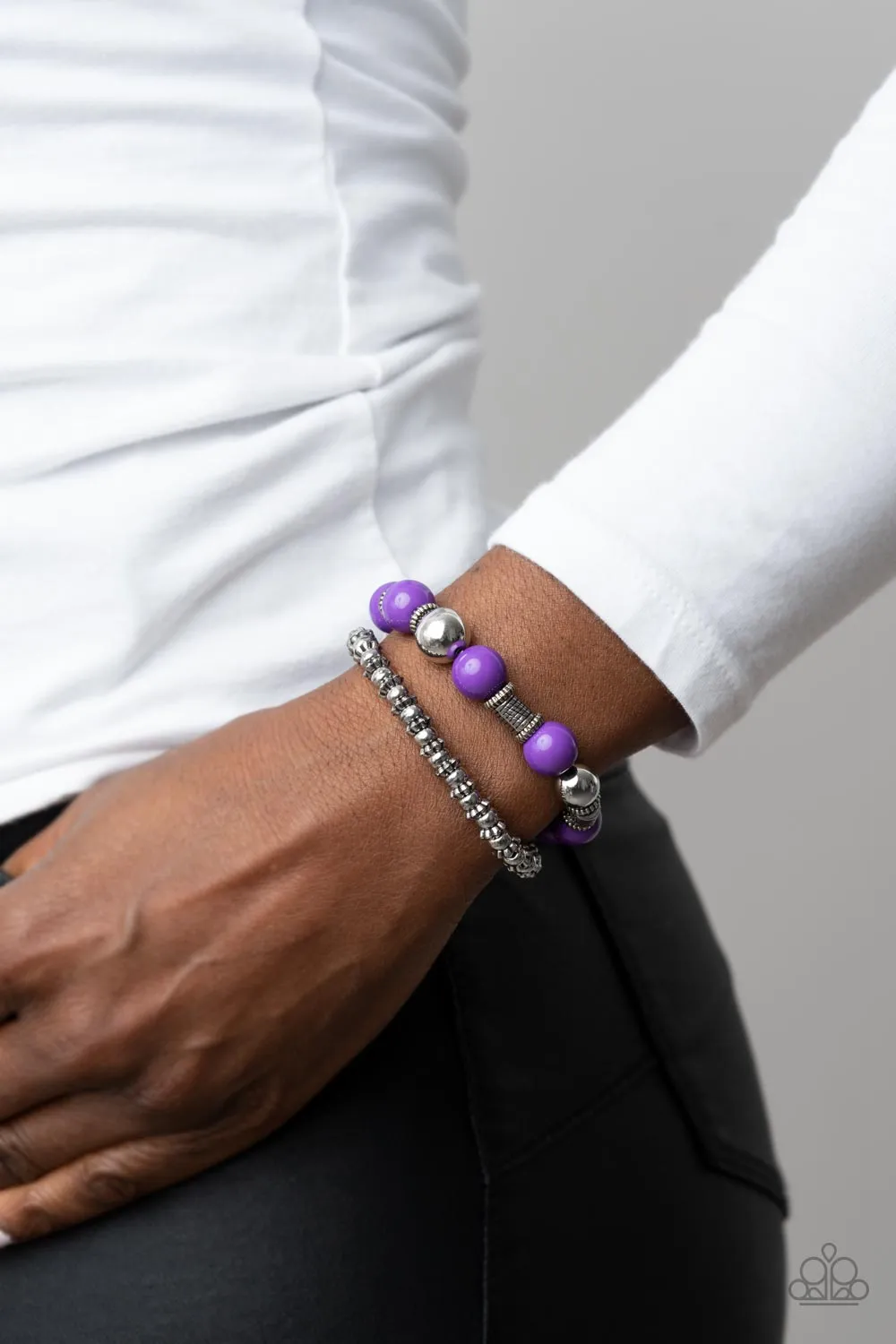 Bracelets Walk This SWAY - Purple B224