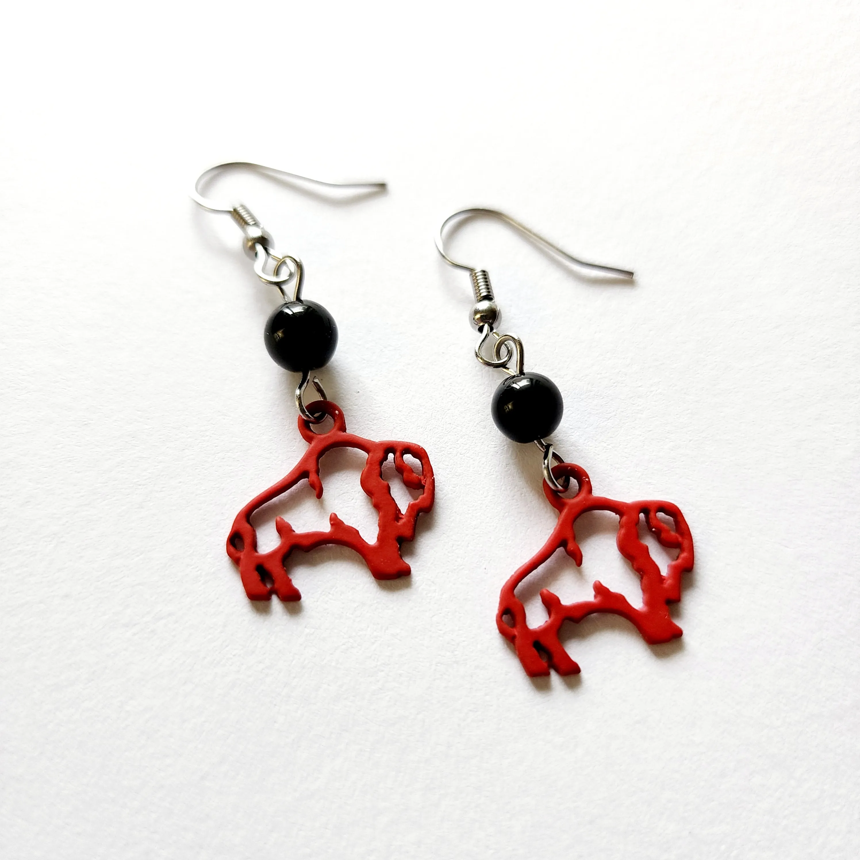 Buffalo Hockey 3rd Jersey Earrings