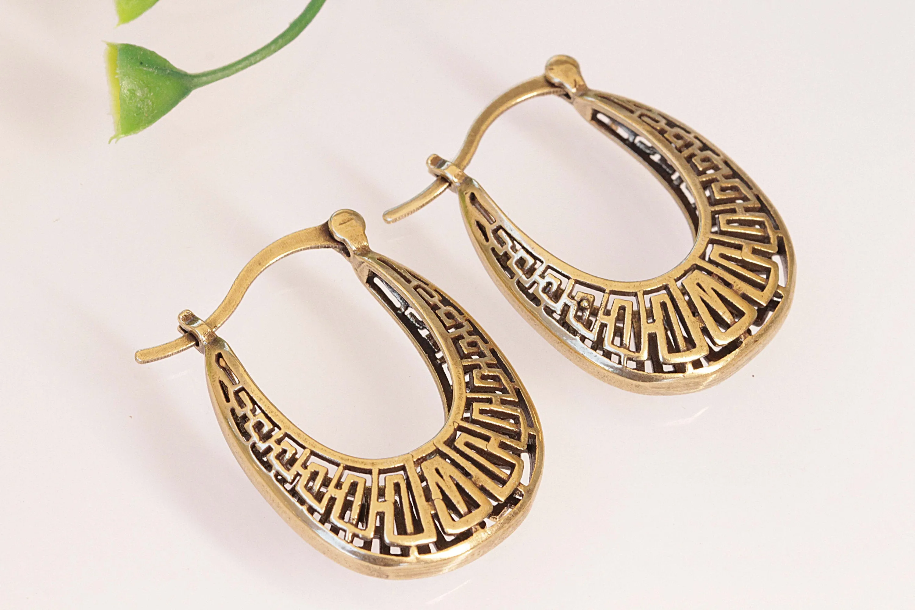 Half Moon Earrings