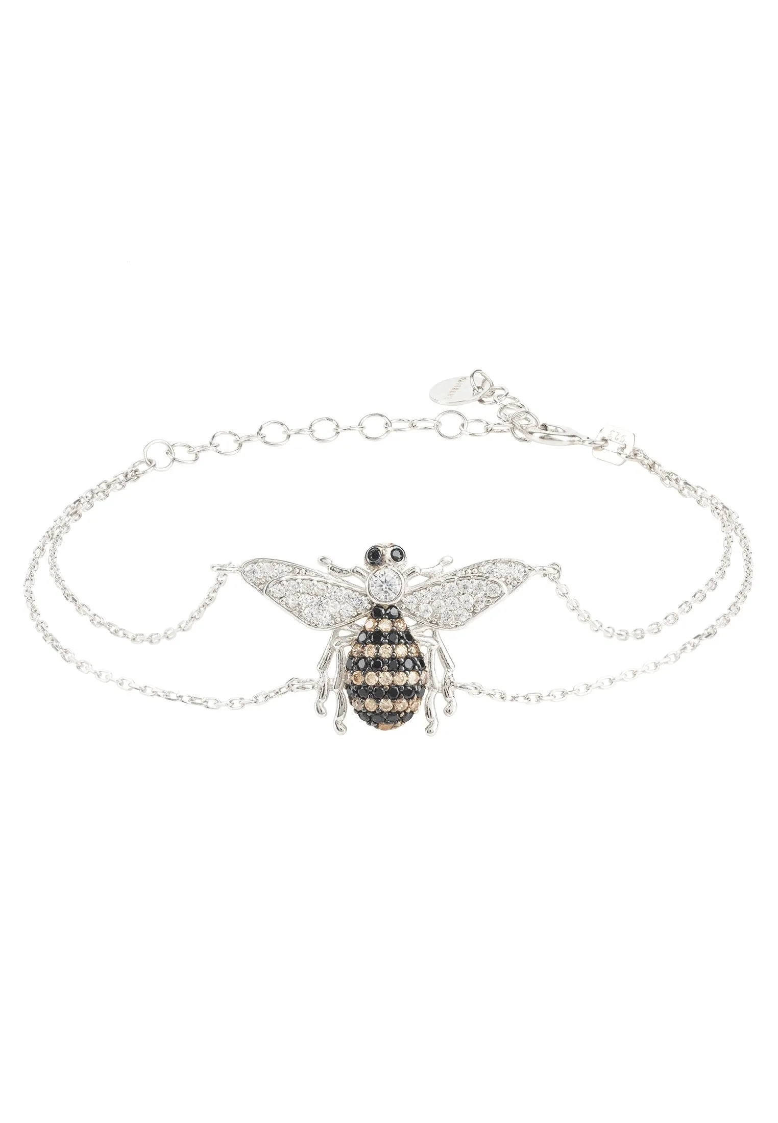 Honey Bee Bracelet Silver