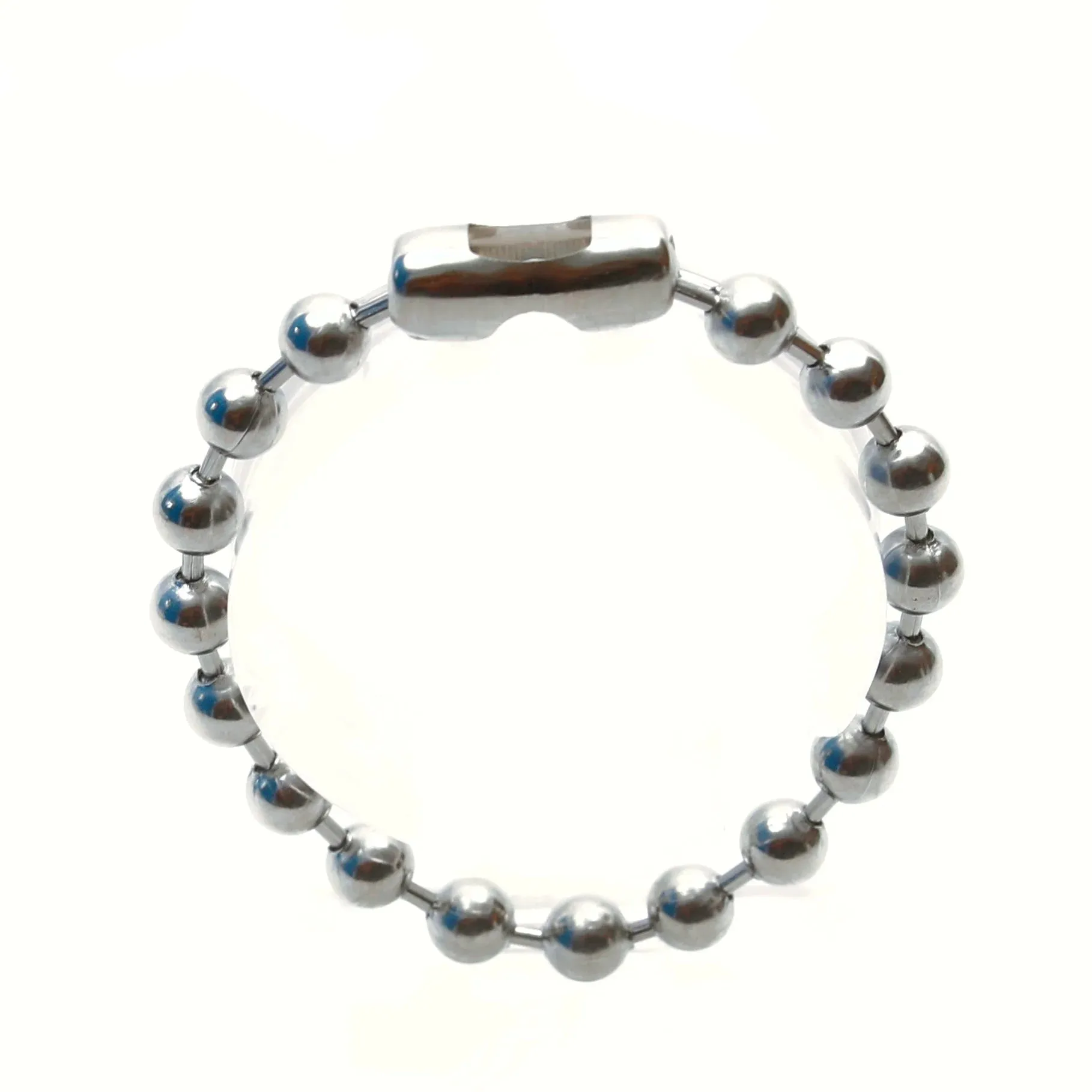 Isandro Beaded Stainless Steel Bracelet