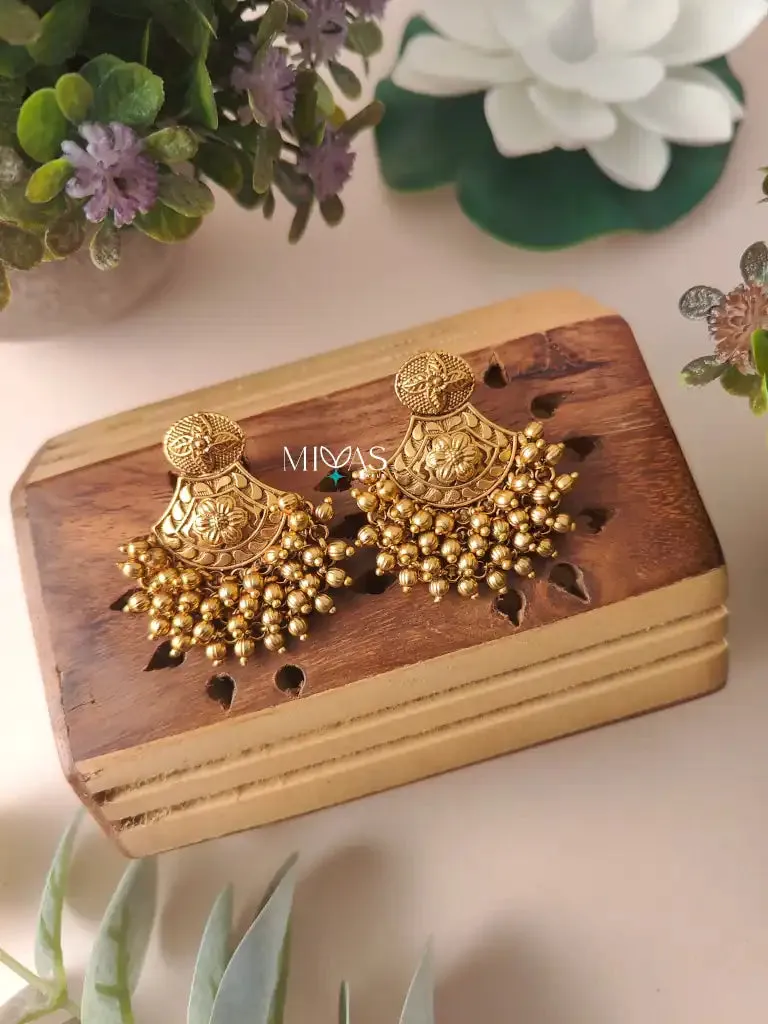 Mitra - Gold Earring