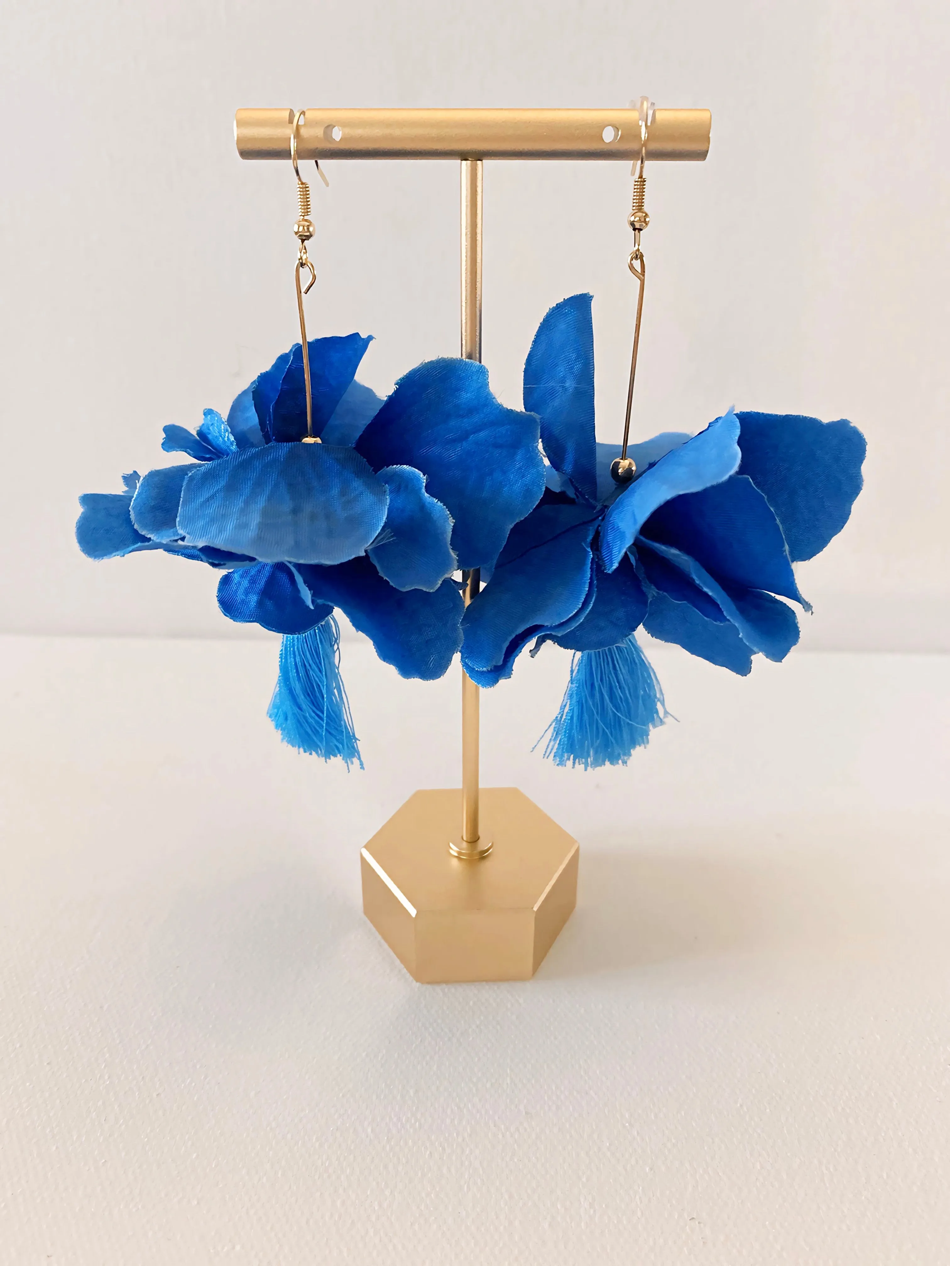 Pansy Floral Earrings