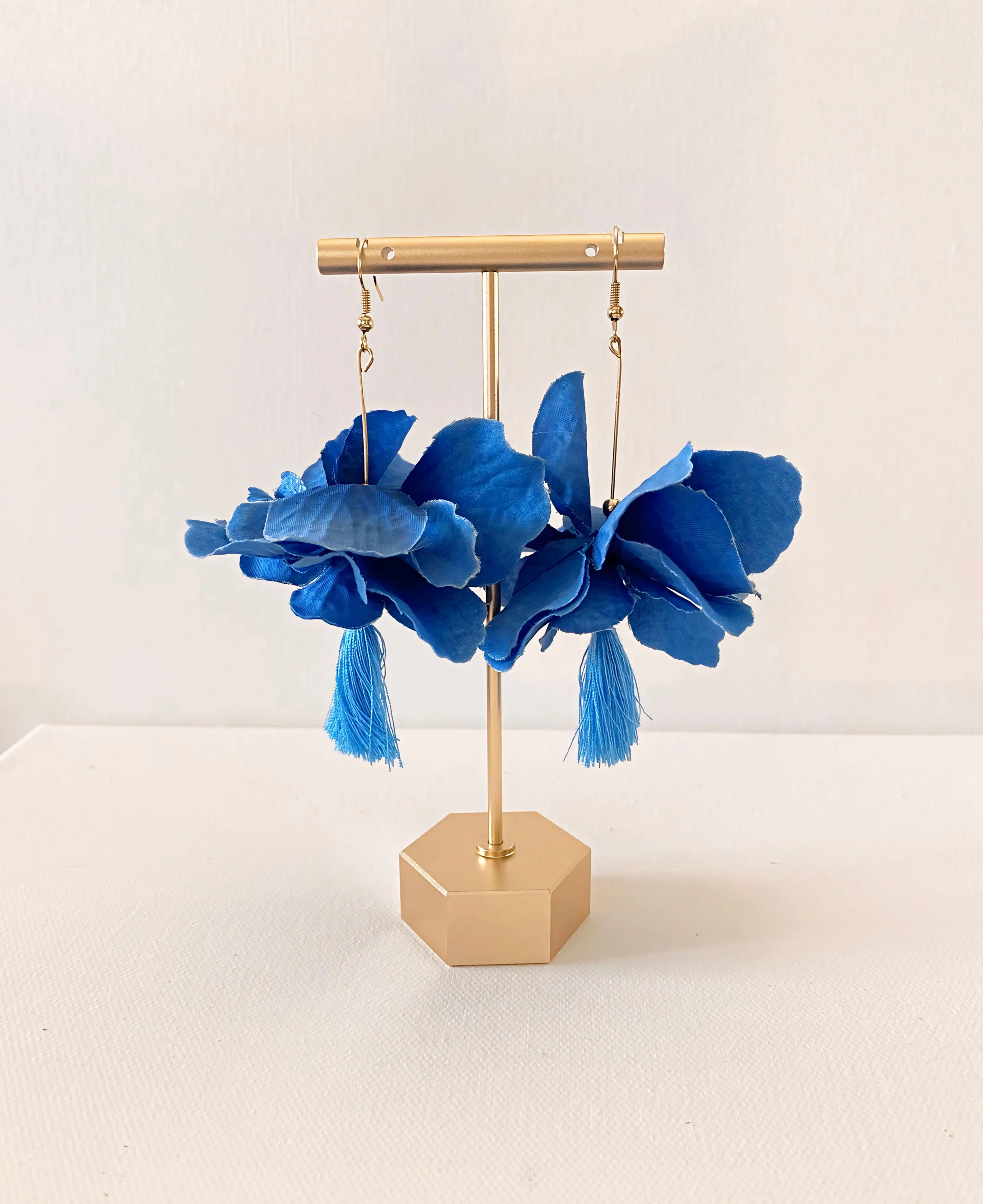 Pansy Floral Earrings