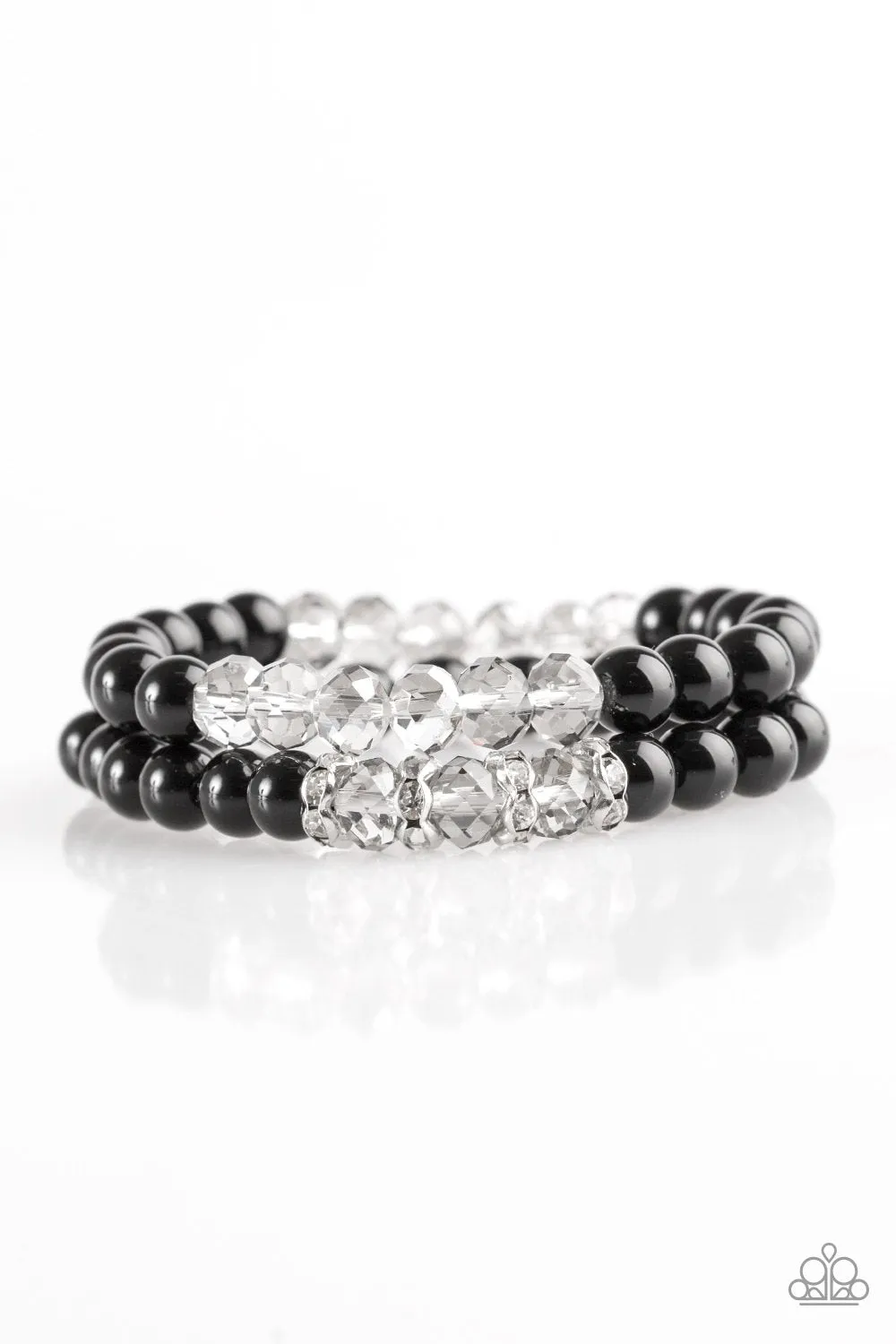 Paparazzi Bracelet ~ Get A BALLROOM! - Black