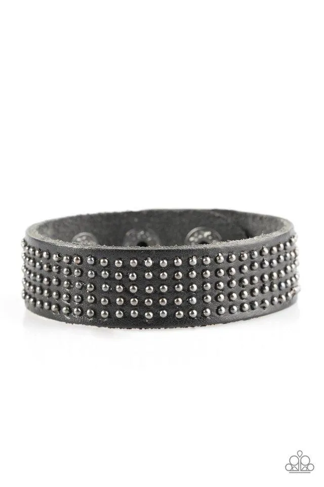 Paparazzi Bracelet ~ Road Pilot - Black