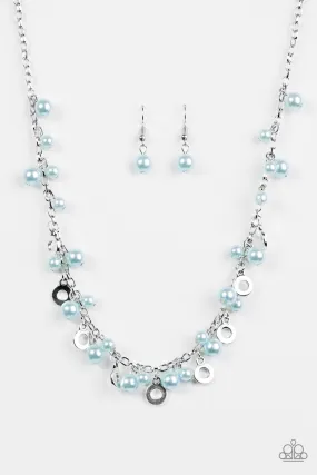 Paparazzi Necklace ~ Elegant Ensemble - Blue