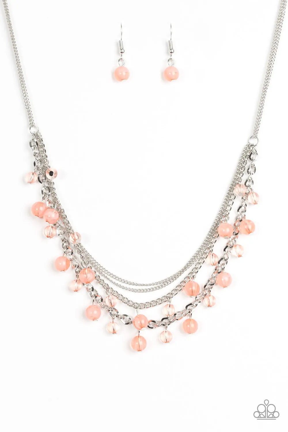 Paparazzi Necklace ~ Ocean Odyssey - Orange