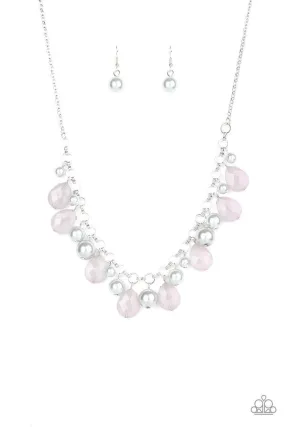 Paparazzi Necklace ~ Pacific Posh - Silver