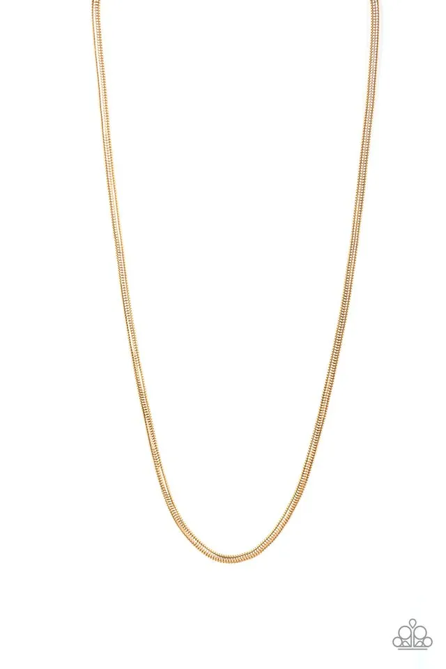 Paparazzi Necklace ~ Victory Lap - Gold