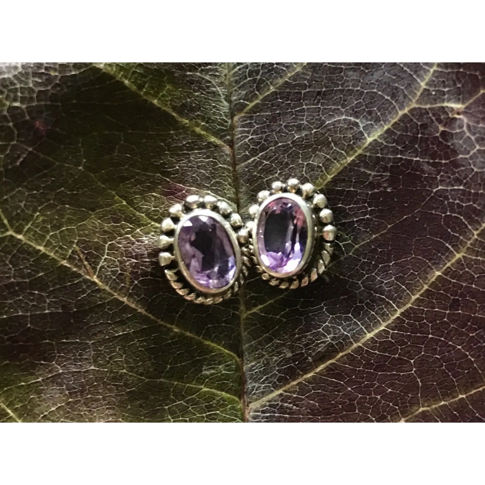 Precious Stone Studs