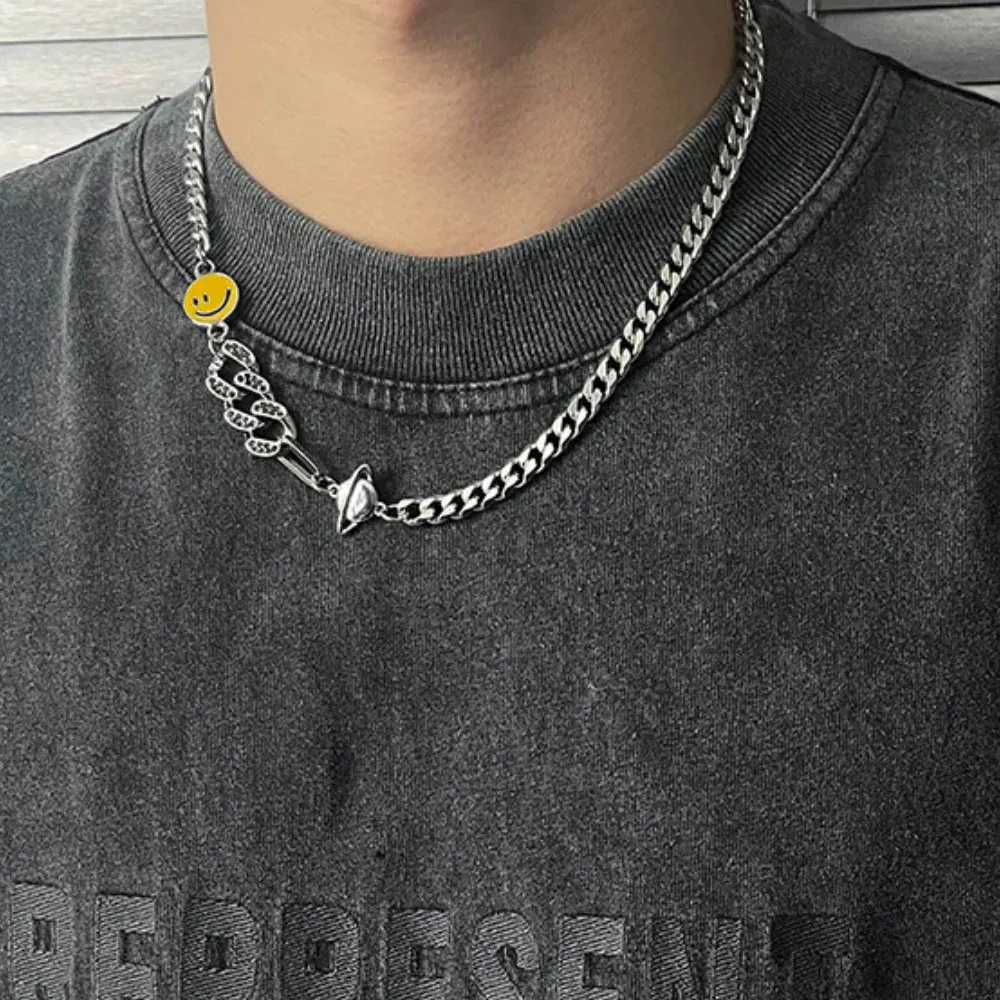 "Cuban Smiley Clavicle" Necklaces