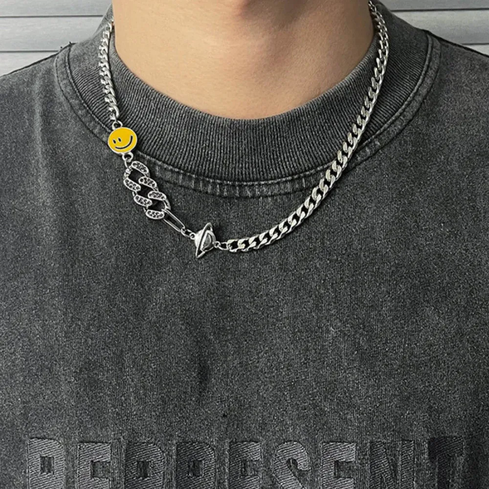 "Cuban Smiley Clavicle" Necklaces