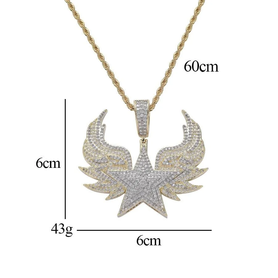 Star Wings Necklace