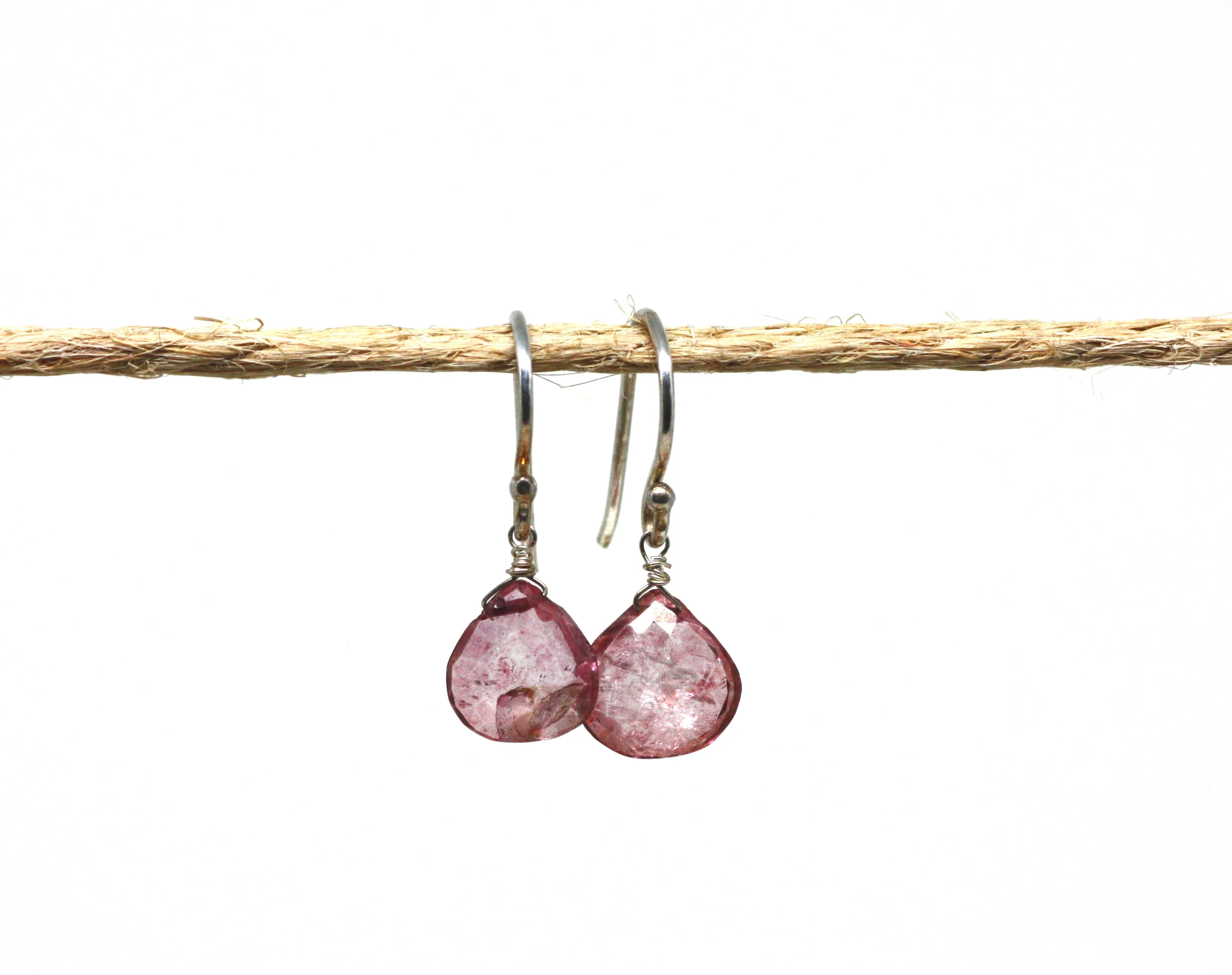 Sterling Silver Gemstone Drop Earrings CLEARANCE