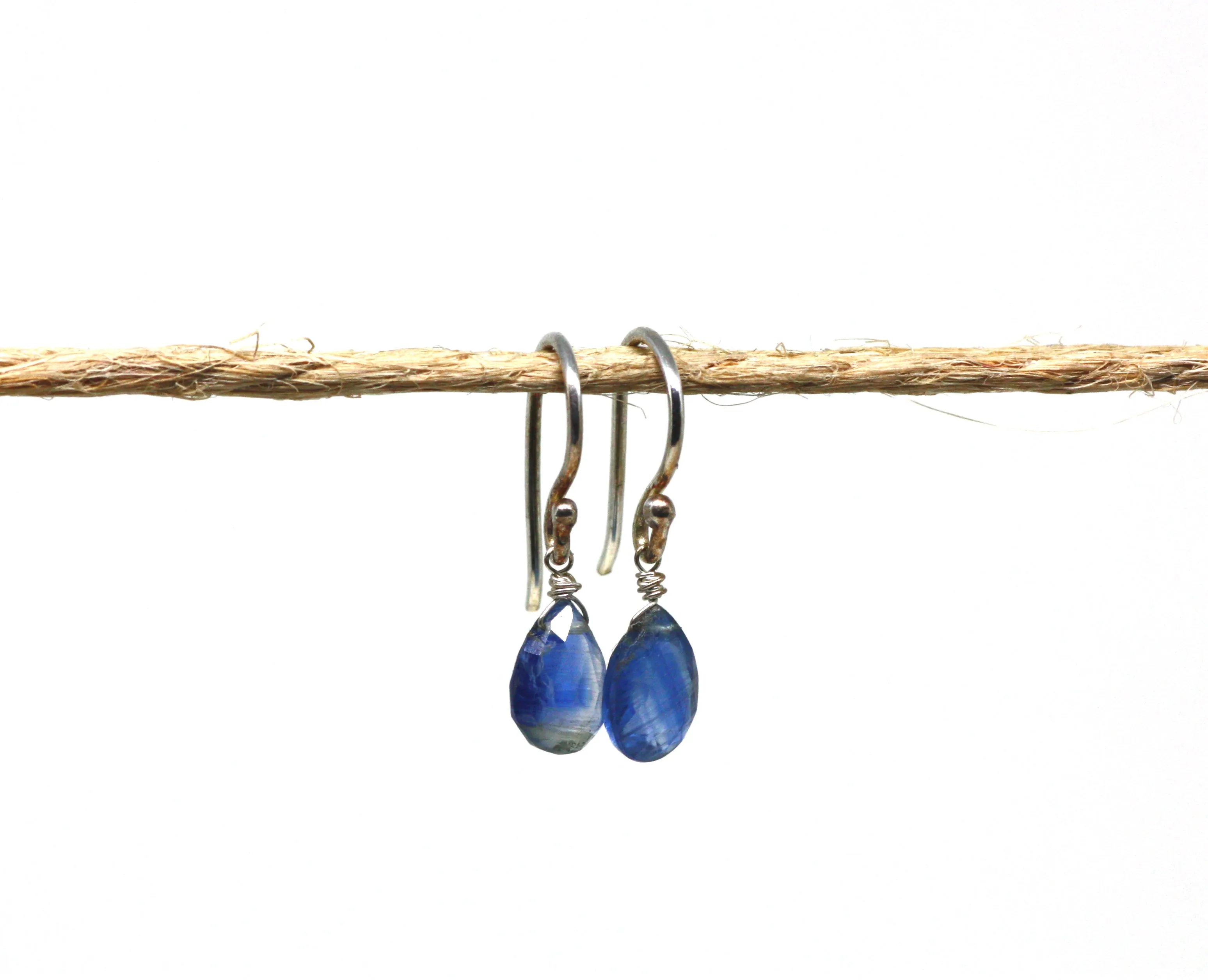 Sterling Silver Gemstone Drop Earrings CLEARANCE