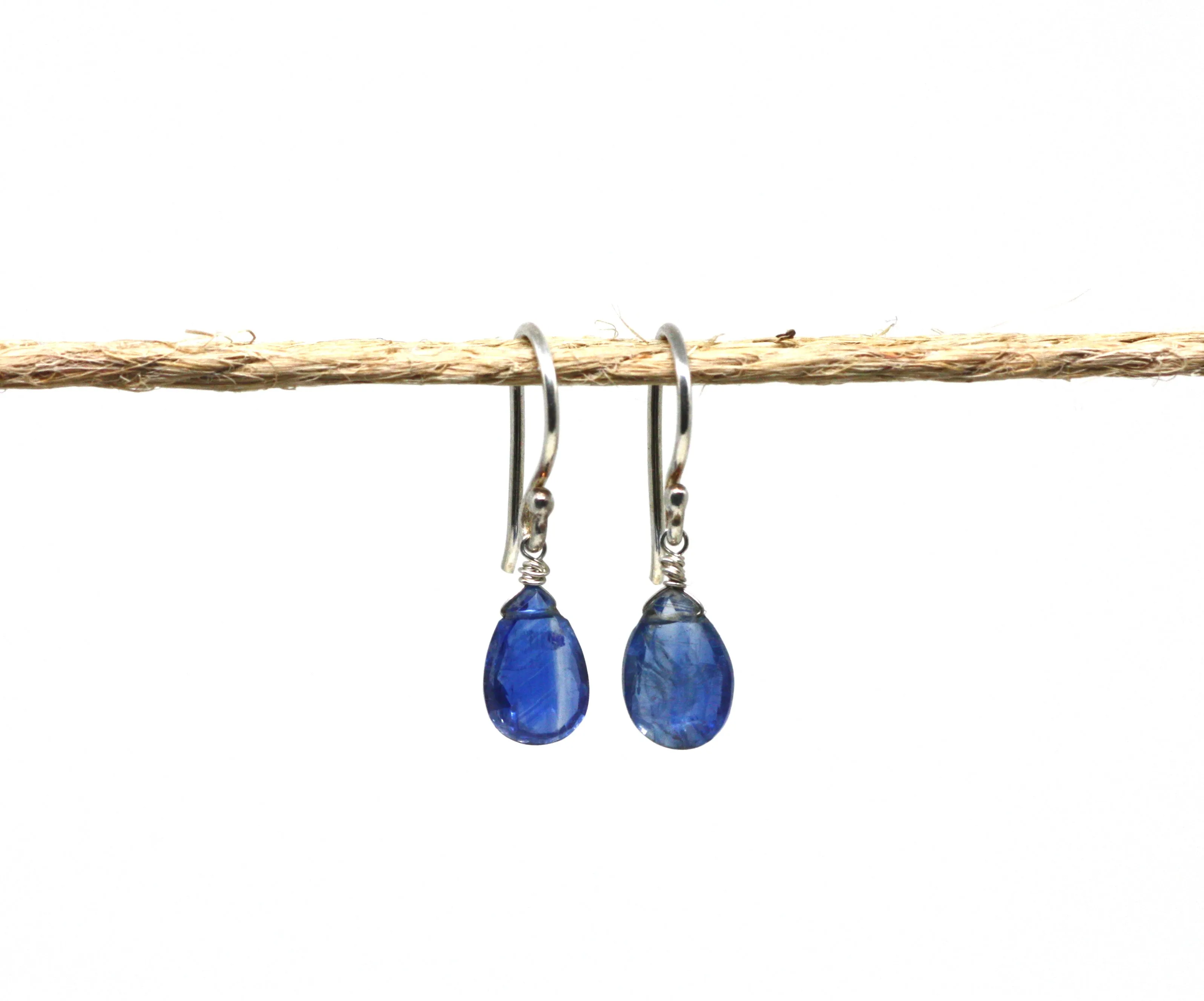 Sterling Silver Gemstone Drop Earrings CLEARANCE