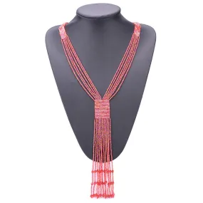 Woven Beads Necklaces